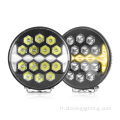 5 pouces LED LUMBRE 140W 10000W LED DRIGING LUMIÈRE 9 pouces DRL les plus récentes LED pour 2022